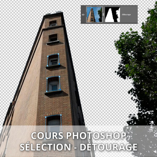 Cours Photoshop sélection détourage