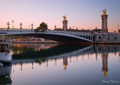 Pont Alexandre 3 au lever du jour