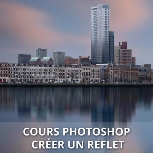 Cours Photoshop créer un reflet