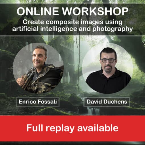 Online workshop - Create composite images using artificial intelligence and photography (REPLAY)
