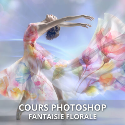Cours Photoshop fantaisie florale