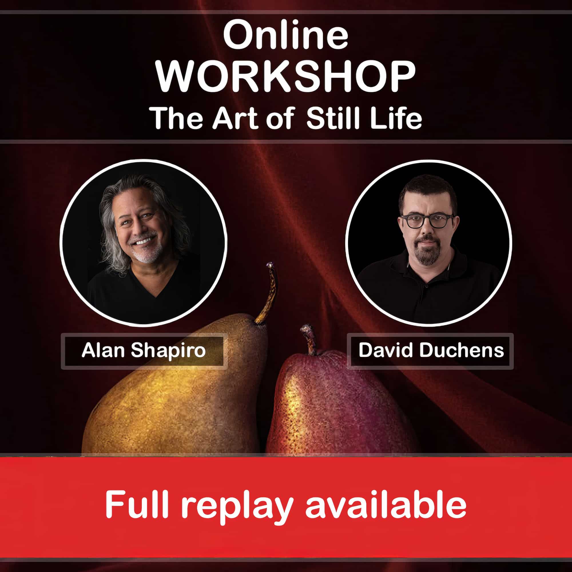 Online Workshop - The Art of Still Life with Alan Shapiro (REPLAY)
