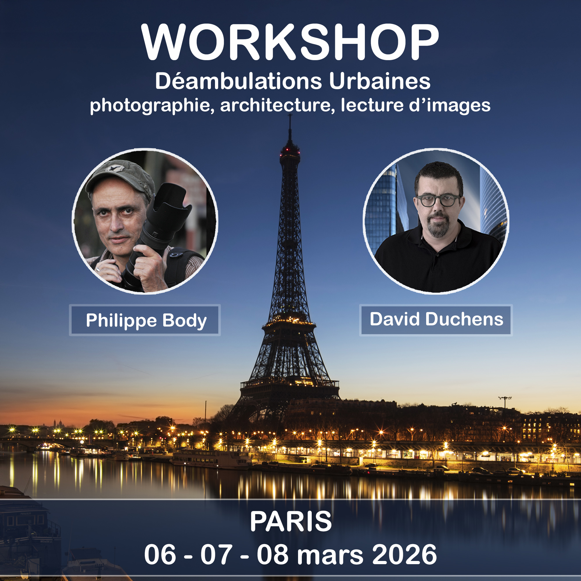 Workshop déambulations urbaines Paris