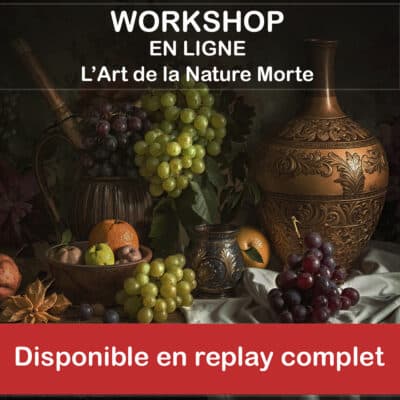 Workshop en ligne - L'art de la nature morte (REPLAY)