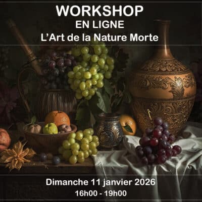 Workshop en ligne - L'art de la nature morte
