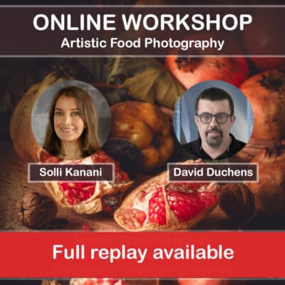 Online workshop – Artistic Food Photography (REPLAY)
