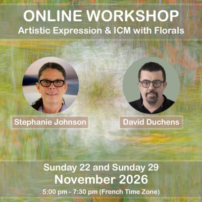 Artistic Expression & ICM with Florals